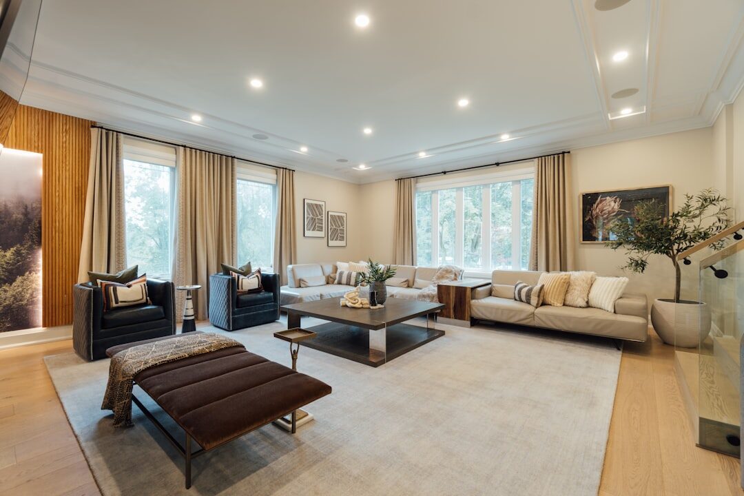 modern celebrity home