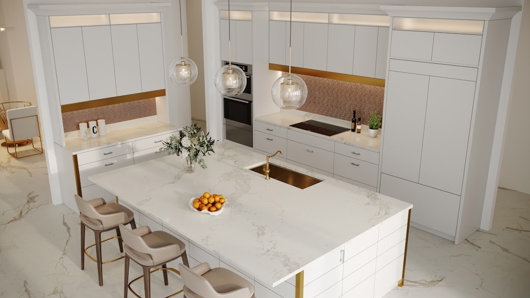 luxury kitchen interior