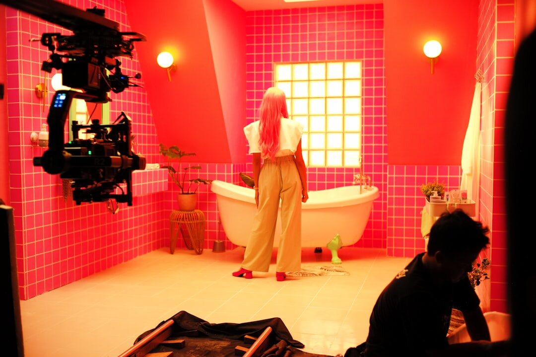 celebrity modern bathroom