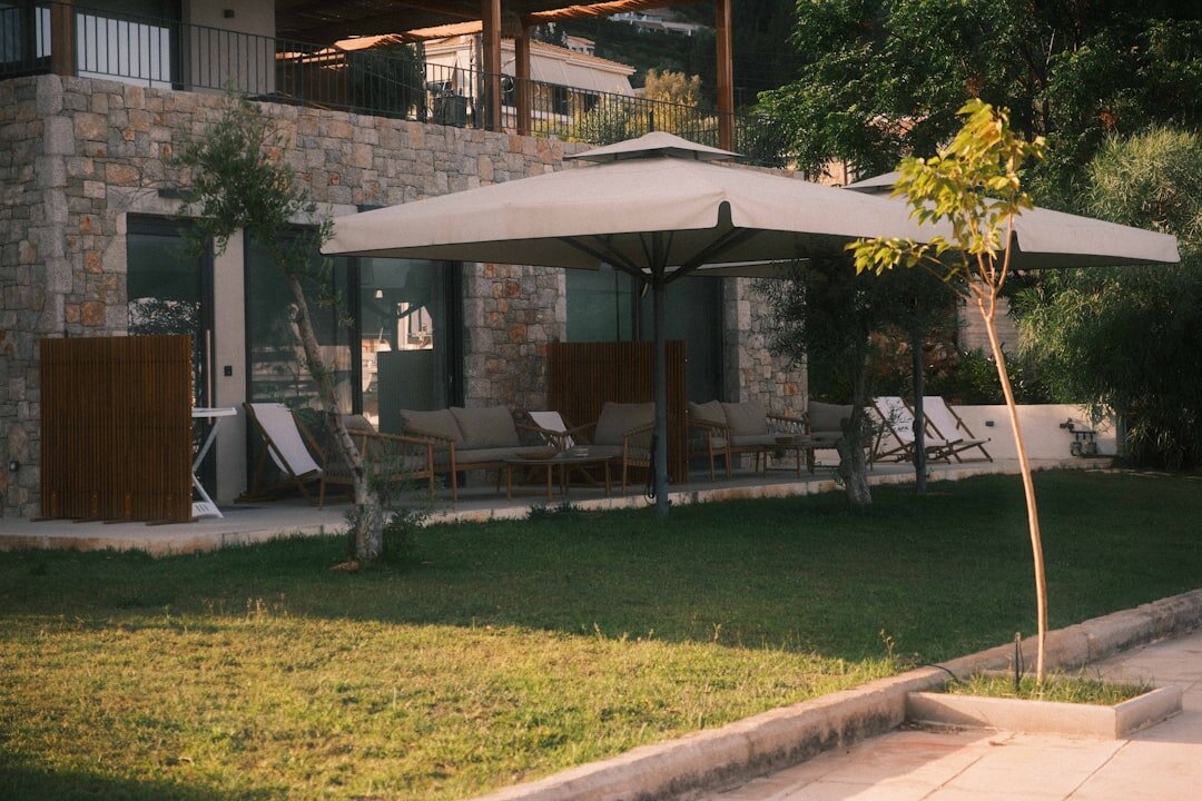 luxury villa terrace